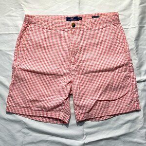 Vineyard Vine's Men's 9" Gingham Breaker Short - 34" waist